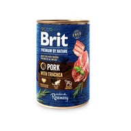 Mokra karma Brit wieprzowina 0,4 kg