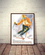 Medzinárodný lyžiarsky plagát 1974/2019