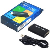 PS2 DO HDMI TV ADAPTER PRZEJŚCIÓWKA KONWERTER