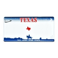 Номерной знак прессованная алюминиевая американская texas фото, цена