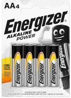 Baterie x 4 AA 1,5V Alkaline Energizer Power LR6