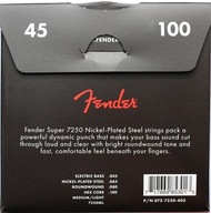 Struny Fender 7250ML do gitary basowej