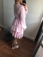 Sukienka koktajlowa glamour mini rozmiar uniwersalny
