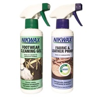 Impregnat spray Nikwax Tkanina i Skóra 2x300ml 600 ml