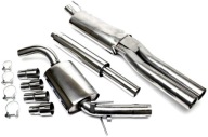 Vw vento спортивный система выхлопа catback 2x76mm фото, цена