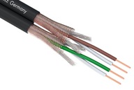 Sommer Peacock Double Microfone Cable 4x0,22mm