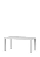 Stół prostokątny rozkładany Szynaka Meble Wenus 160 x 90 x 76cm biały