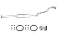 Nissan almera 1.5d 2.2d 2000-2006 глушитель центральный фото, цена