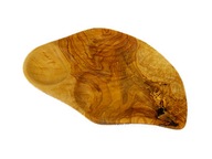 Piękna taca na przekąski z drewna oliwnego