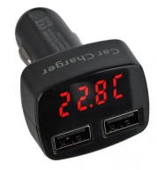 Bb4 woltomierz зарядное 2xusb 3,1 a термометр 4w1 фото, цена