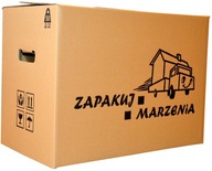 Karton klapowy, skrzynka 56 cm x 33 cm x 41 cm 500 g/m² 10 szt.