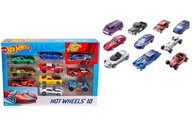 HOT WHEELS 10PAK Autka Zestaw Pojazdów 10szt 54886