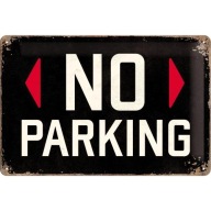 Номерной знак no parking 20x30 металл 22234 фото, цена