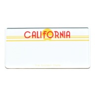 Номерной знак прессованная алюминиевая американская california фото, цена