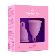 Perfect Cup zestaw Kubeczek menstruacyjny S+M różowy