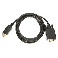 Kabel DisplayPort Pawonik JL-D1003 na VGA czarny 1,8 m