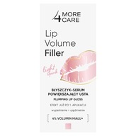 More4Care Lip Volume Filler błyszczyk-serum powiększający usta Light Pink 4,8 ml