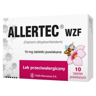 Allertec WZF 10 mg 10 szt. tabletki