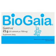 Suplement diety BioGaia Gastrus smak mandarynkowy 30 tabletek do żucia