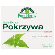 Olimp Labs Pure Herbs Suplement diety pokrzywa premium 12 g (30 sztuk)