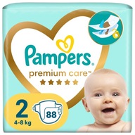 Pieluszki Pampers Premium Care Rozmiar 2 88 szt.