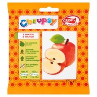 Chipsy Crispy Natural z jabłka z sokiem z mango Chrupsy 18 g