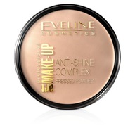 Eveline Art Make-Up Anti-Shine Complex Pressed Powder matujący puder mineralny z jedwabiem 34 Medium Beige 14g