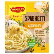 Kompozycja do przygotowania dania Spaghetti cztery sery. Winiary 31 g