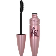 Maybelline Lash Sensational brązowy tusz wodoodporny do rzęs zwiększający objętość z odżywiającym olejkiem z dzikiej róży Burgundy Brown