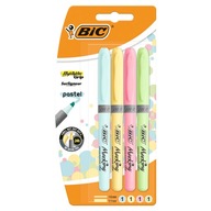 Zakreślacz różne kolory BIC 4 szt.