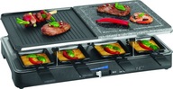 Raclette grill elektryczny Clatronic RG 3518 czarny 1400 W