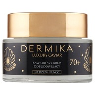 Krem przeciwstarzeniowy do twarzy Dermika Luxury Caviar 0 SPF dzień i noc 50 ml