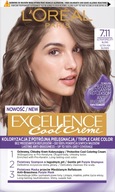 L'Oreal Excellence Cool Creme farba do włosów 7.11 ultrapopielaty blond z potrójną pielęgnacją i technologią przeciwko miedzianym refleksom