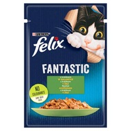 Mokra karma dla kota Felix królik 0,085 kg