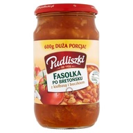 Zapečené fazole s klobásou a slaninou Pudliszki 600 g