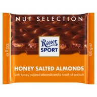 Czekolada mleczna z CAŁYMI MIGDAŁAMI 100g RITTER SPORT • Cena, Opinie ...