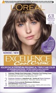 L'Oreal Paris Excellence Cool Creme 6.11 Ultrapopielaty Ciemny Blond farba do włosów