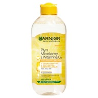 Garnier Skin Naturals hipoalergiczny płyn micelarny do demakijażu do skóry matowej i zmęczonej z witaminą Cg 400 ml