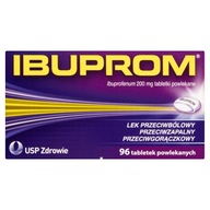 Ibuprom Tabletki powlekane 96 tabletek 96 szt. tabletki