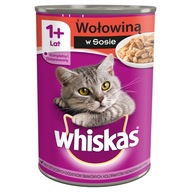 Mokra karma dla kota Whiskas wołowina 0,4 kg