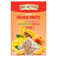 Herbaty owocowe ekspresowe Big-Active Orange Fruits 40 g 20 kopertek