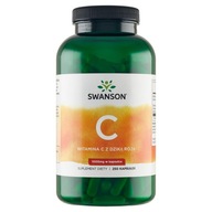 Suplement diety Swanson Witamina C z dziką różą 1000 mg 250 kapsułek