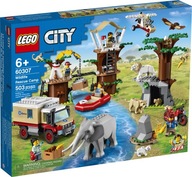 LEGO City 60307 Obóz ratowników dzikich zwierząt