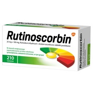 Lek bez recepty GSK Rutinoscorbin 210 tabletek