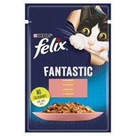 Mokra karma dla kota Felix łosoś 0,085 kg