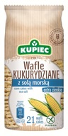 Wafle kukurydziane Kupiec z solą morską 105 g