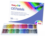 Kredki pastelowe Pentel 50 szt.