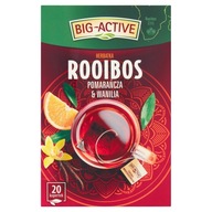 Herbaty Rooibos ekspresowe Big-Active pomarańcza i wanilia 20 x 1,5 g