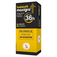 Lek bez recepty Polpharma Tadalafil Maxigra 10 mg 2 tabletki