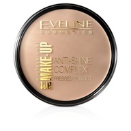 Eveline Art Make-Up Anti-Shine Complex Pressed Powder matujący puder mineralny z jedwabiem 35 Golden Beige 14g
